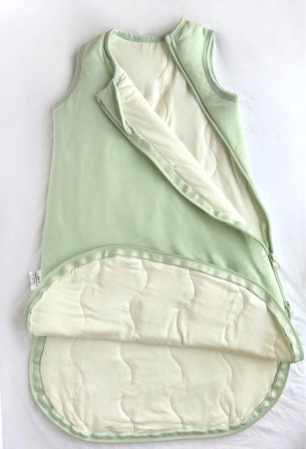 Dreamy Bamboo Sleeping Bag- Green TOG 1.5 Abrilbyclaudia